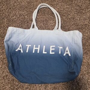 Athleta Blue Ombre Tote Bag